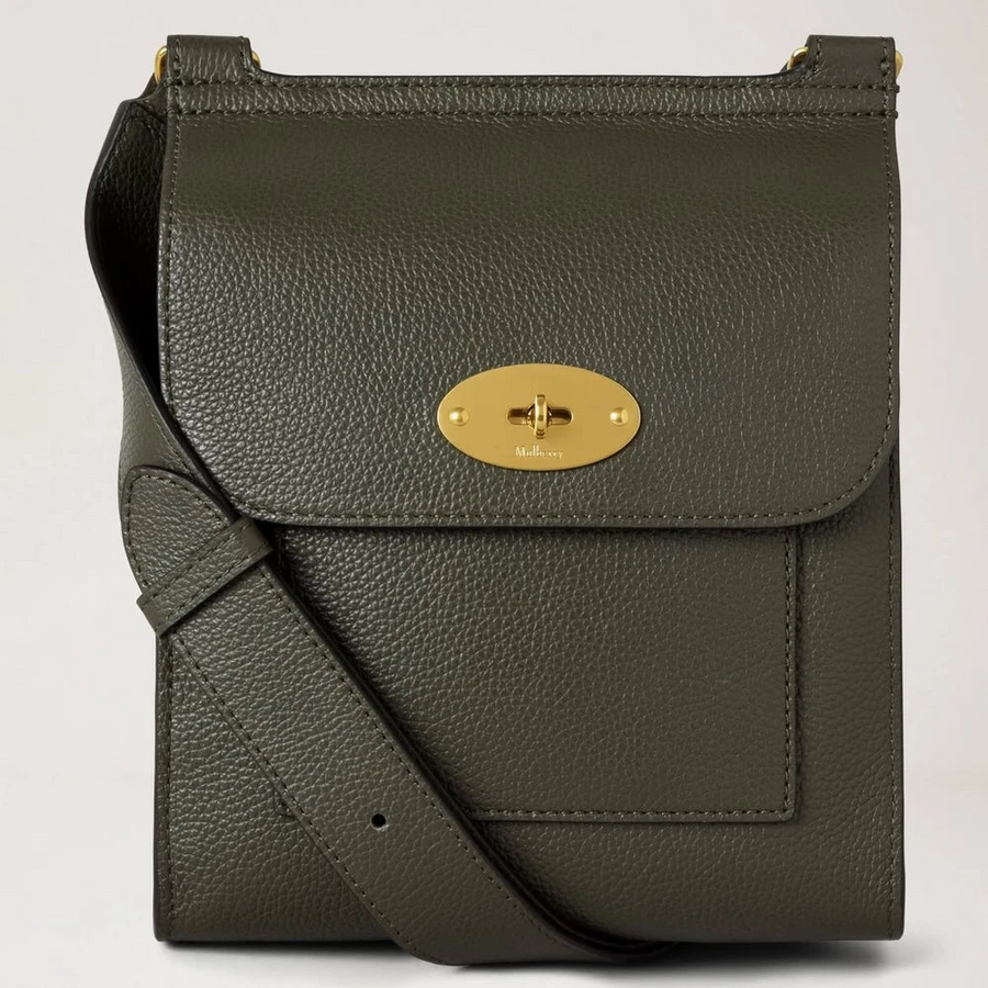 Mulberry Small Antony N Juniper Green Small Classic Grain