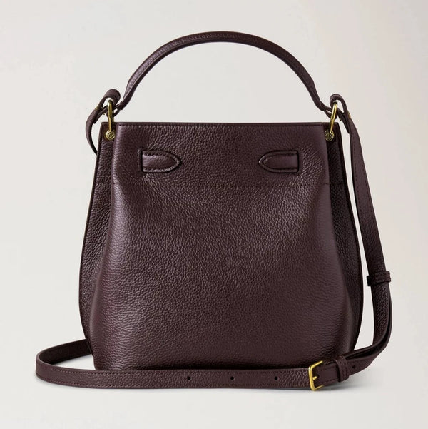 Mulberry Islington Bucket Small Classic Grain Ebony