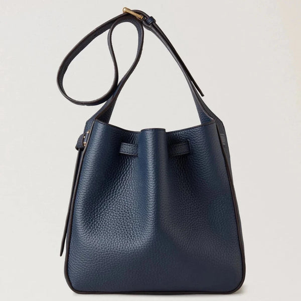 Mulberry Small Lyra Bucket Night Sky Heavy Grain