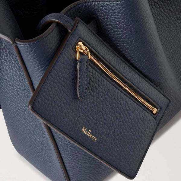 Mulberry Small Lyra Bucket Night Sky Heavy Grain