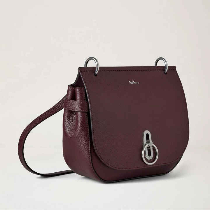 Mulberry Amberley Satchel Small Classic Grain Zwart Kers 