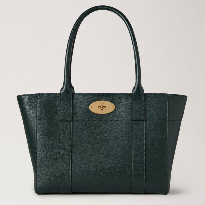 Mulberry Bayswater 9 To 5 Small Classic Grain Mulberry Green