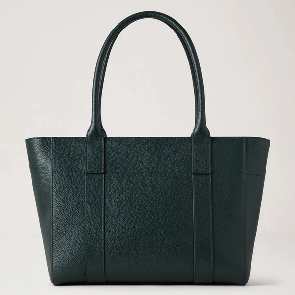 Mulberry Bayswater 9 To 5 Small Classic Grain Mulberry Green