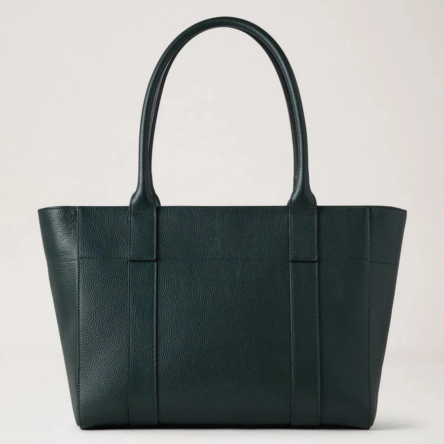 Mulberry Bayswater 9 To 5 Small Classic Grain Mulberry Green