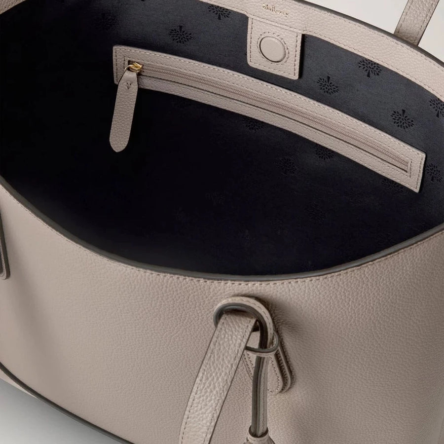 Mulberry Shopper Cashmere Taupe Small Classic Grain