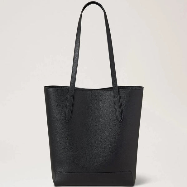 Mulberry A4 North South Shopper Small Classic Grain Black