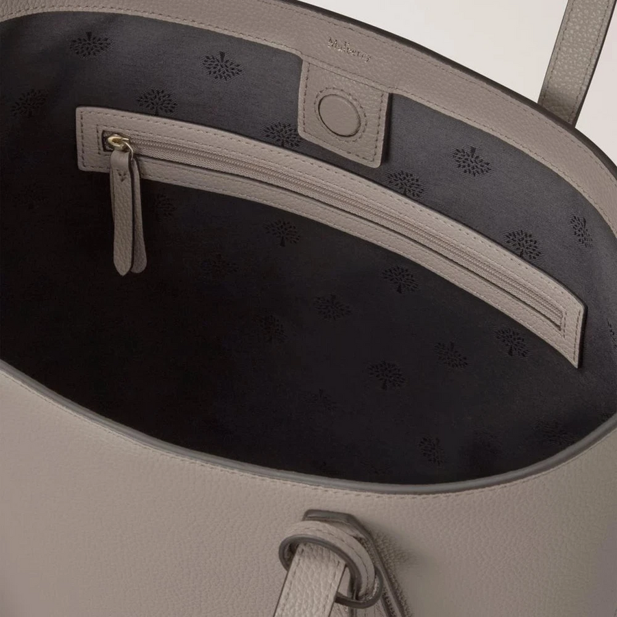 Mulberry A4 North South Shopper Small Classic Grain Cashmere Taupe