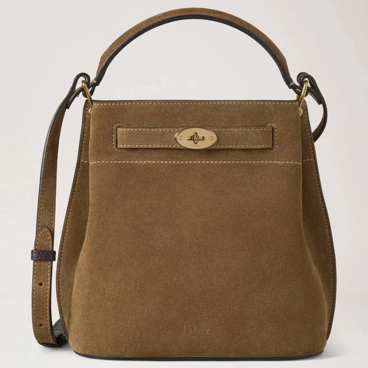 Mulberry Islington Bucket Salcombe Sand Suede