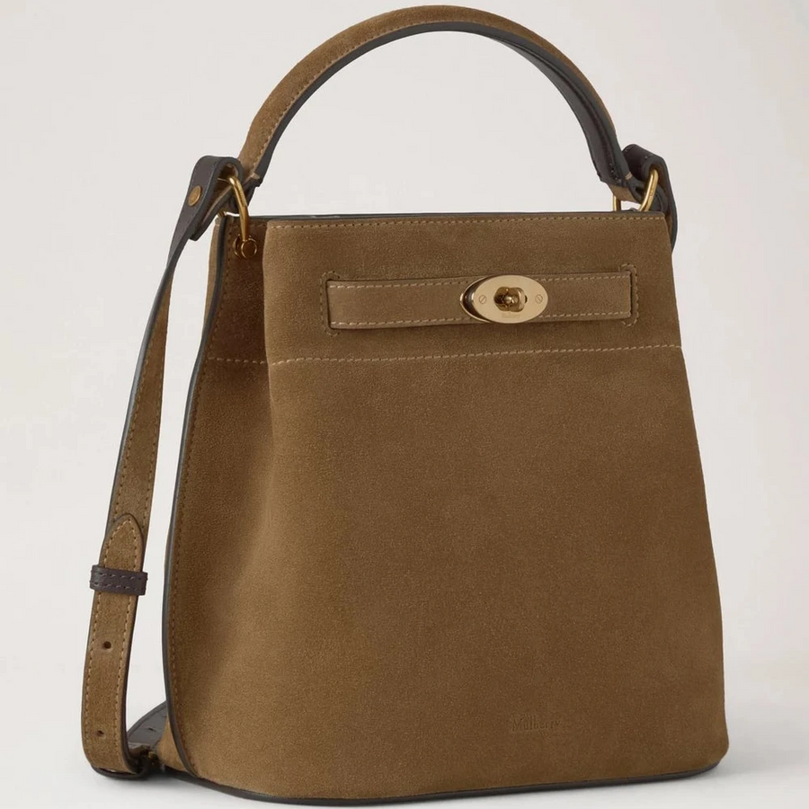 Mulberry Islington Bucket Salcombe Sand Suede