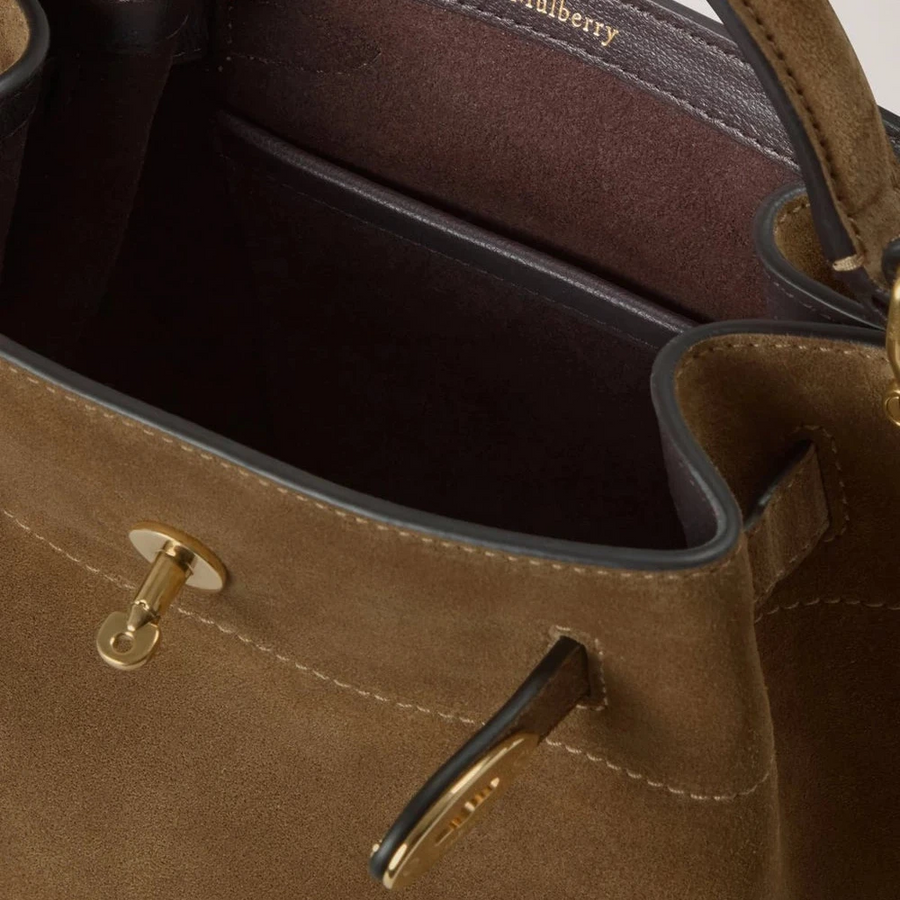 Mulberry Islington Bucket Salcombe Sand Suede