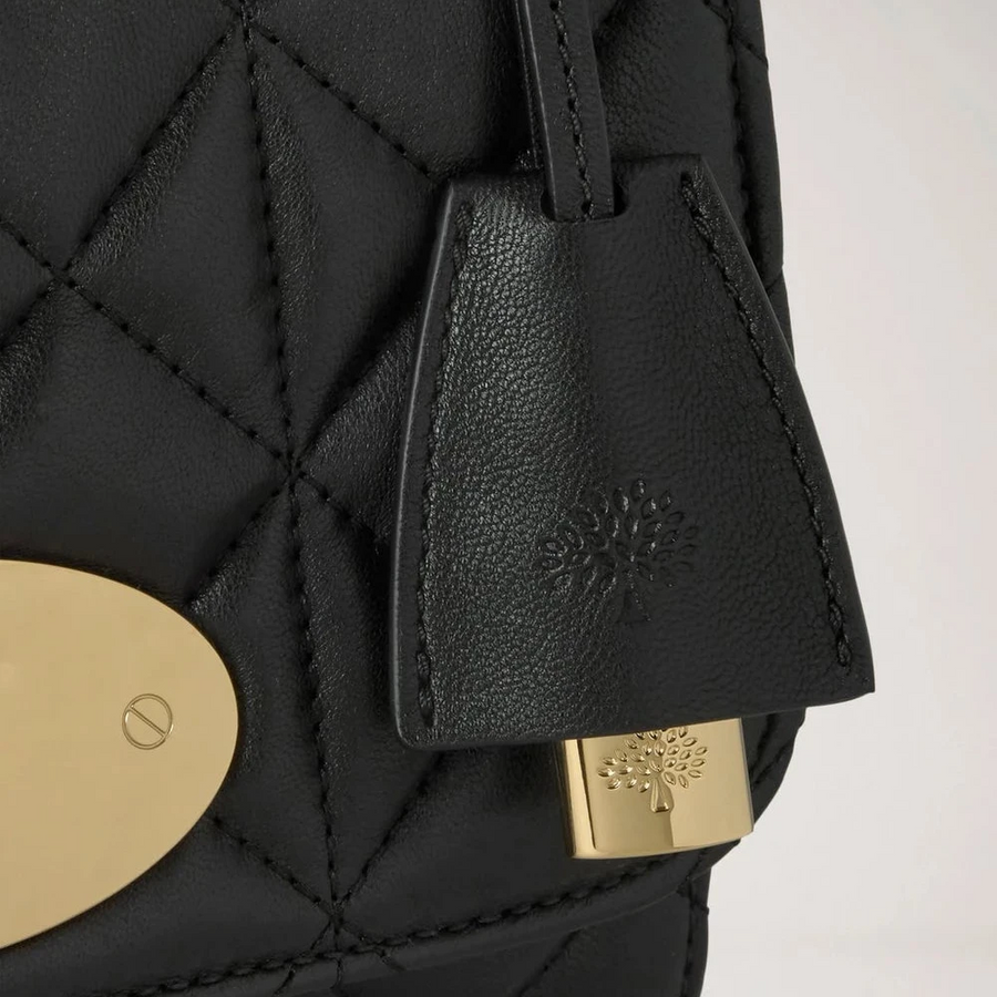 Mulberry Lily Black Quilting