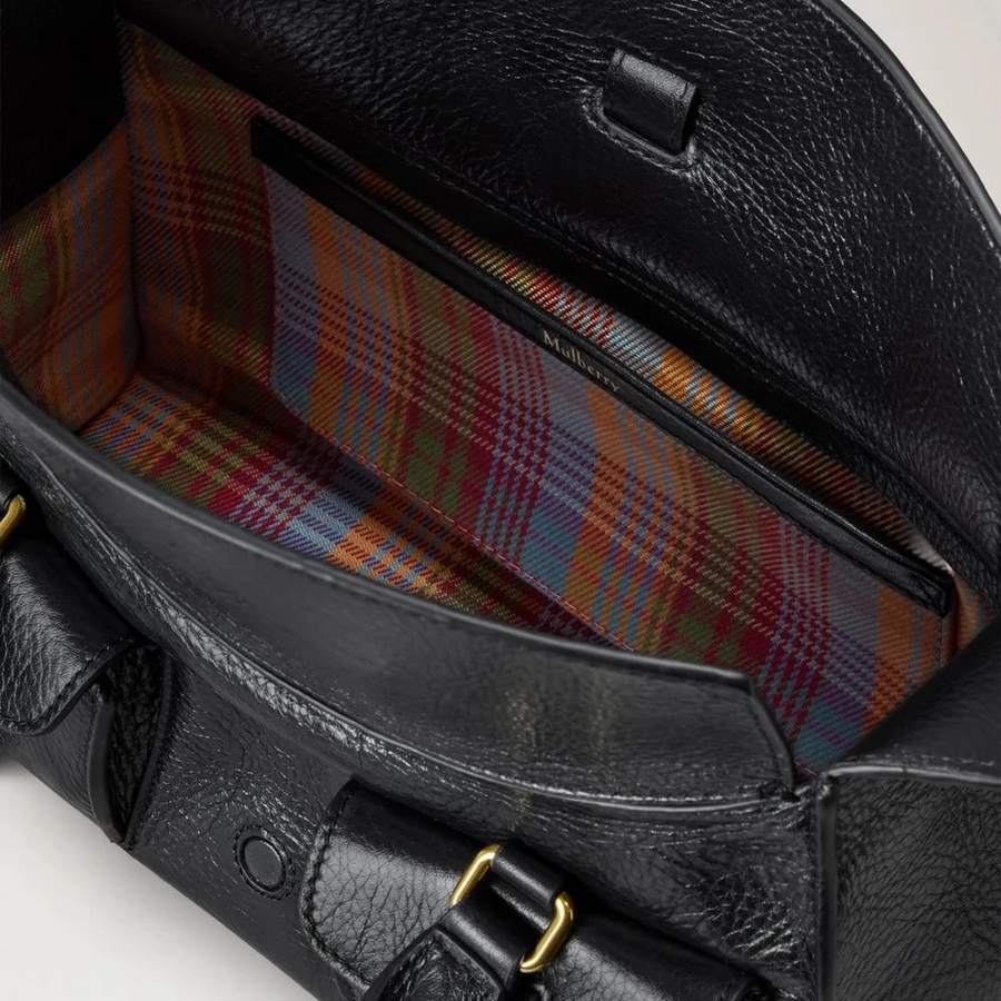 Mulberry Small Roxanne High Shine Leather Black