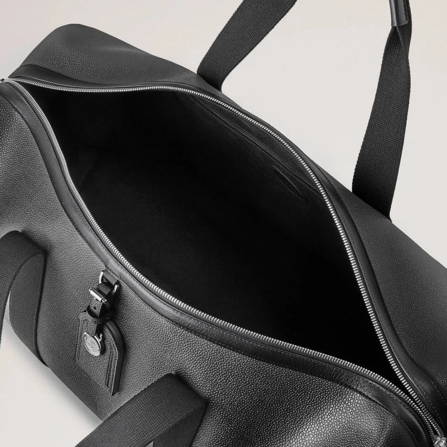 Mulberry Heritage Medium Clipper Black Bioveg Scotchgrain