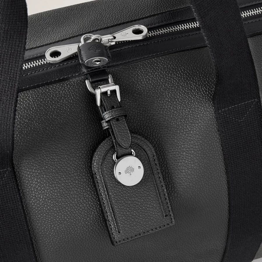 Mulberry Heritage Medium Clipper Black Bioveg Scotchgrain