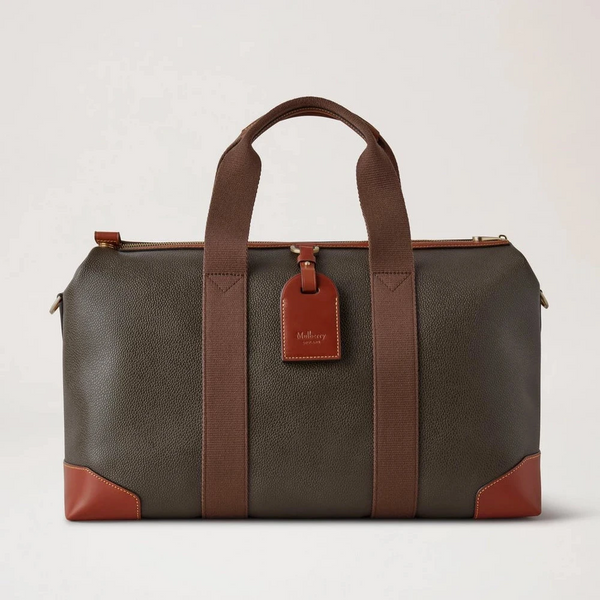 Mulberry Heritage Day Clipper Mole &amp; Cognac Printed BioVeg Scotchgrain