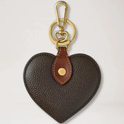 Mulberry Hartvormige sleutelhanger Mole-Cognac 