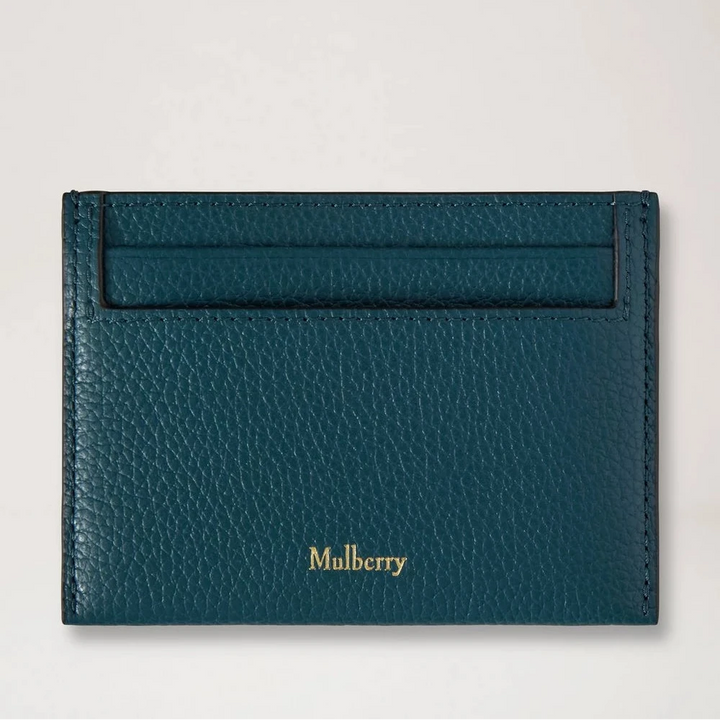 Mulberry Credit Card Slip Uit de Blue Small Classic Grain 