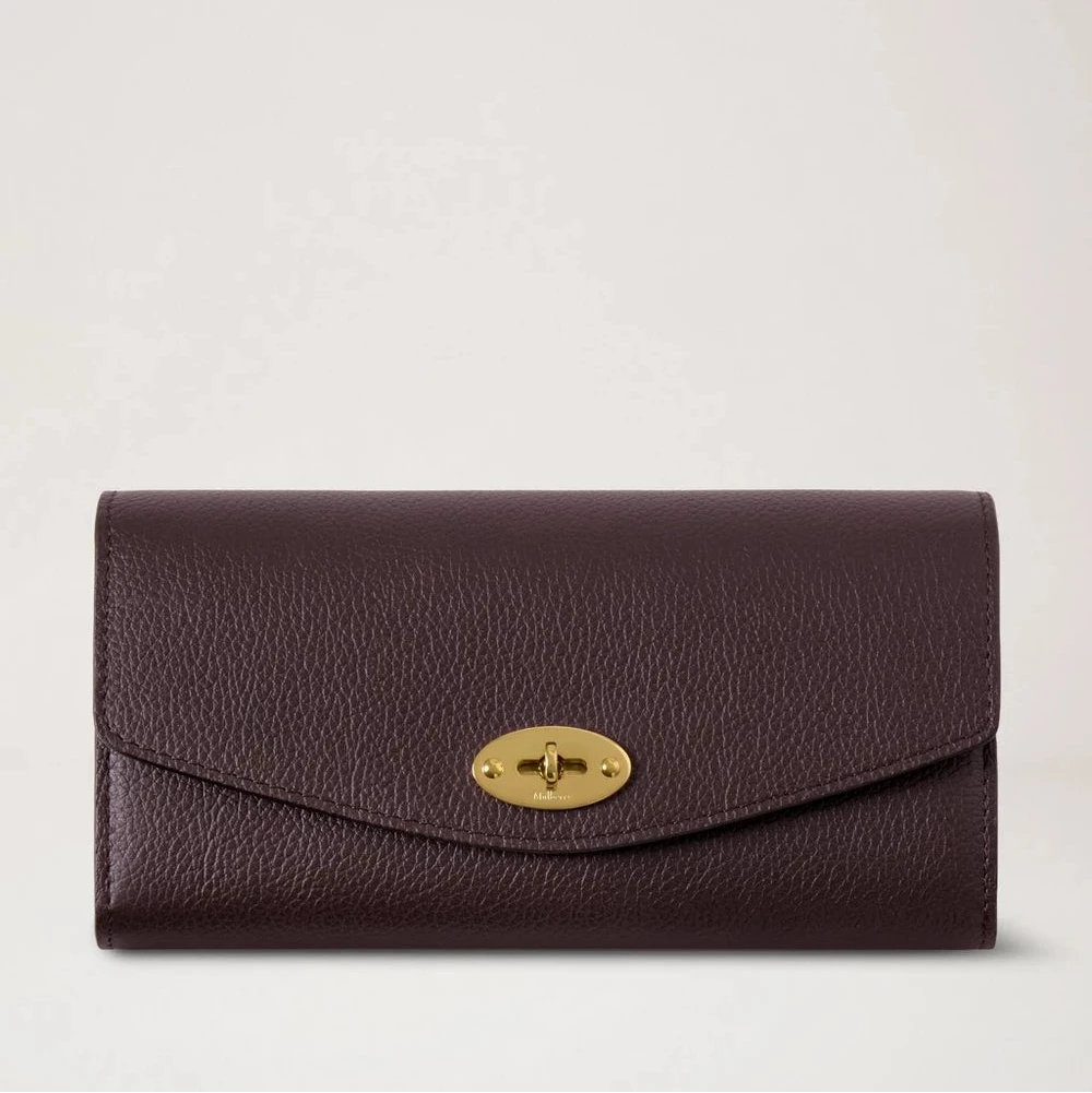 Mulberry Darley Wallet Small Classic Grain Ebony