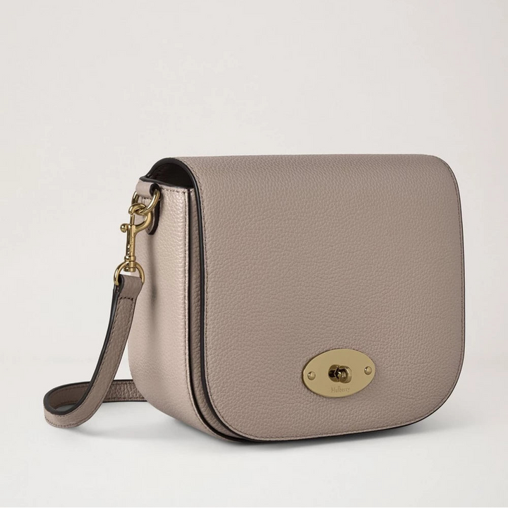 Mulberry Klein Darley Boekentas Kasjmier Taupe Klein Klassiek Korrel