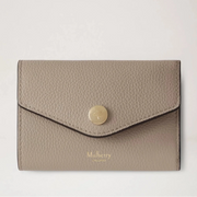 Mulberry Folded Multicard Wallet Small Classic Grain Cashmere Taupe Portemonnee