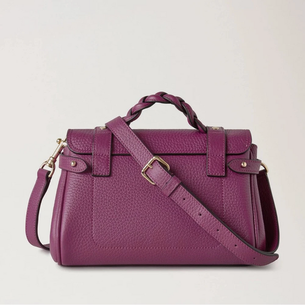 Mulberry Mini Alexa Orchid Bloom Heavy Grain