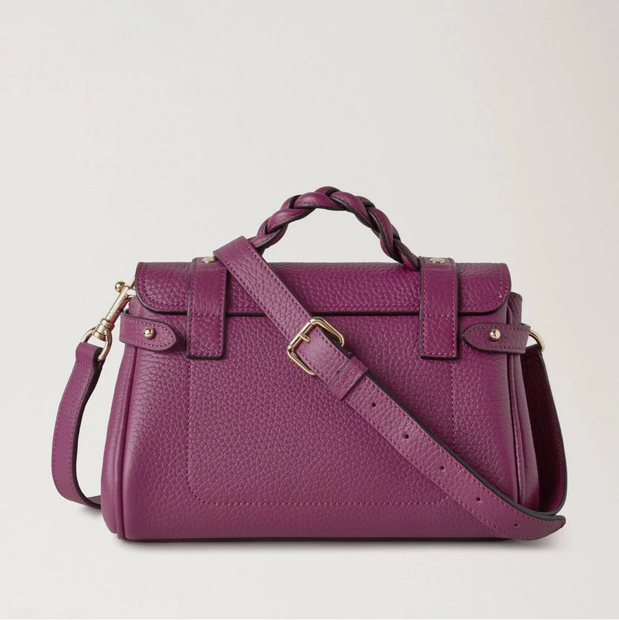 Mulberry Mini Alexa Orchid Bloom Heavy Grain