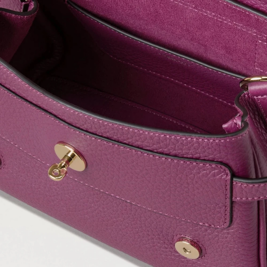 Mulberry Mini Alexa Orchid Bloom Heavy Grain