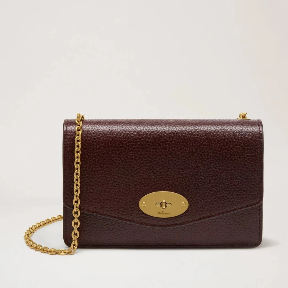 Mulberry Klein Darley Oxblood Small Classic Grain – RL7791/205K195