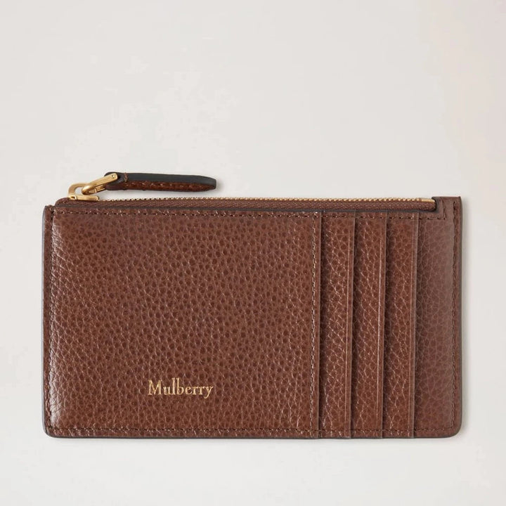 Mulberry Continental lang ritskaartetui Oak Two-Tone 