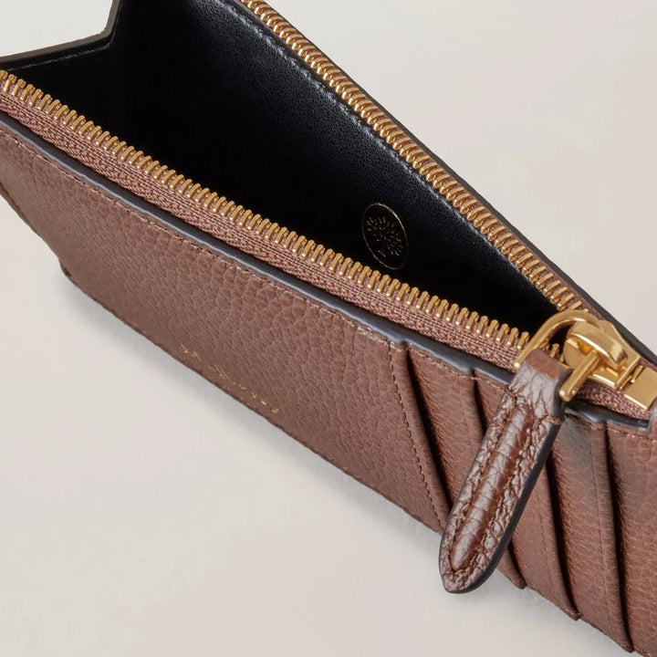 Mulberry Continental lang ritskaartetui Oak Two-Tone 