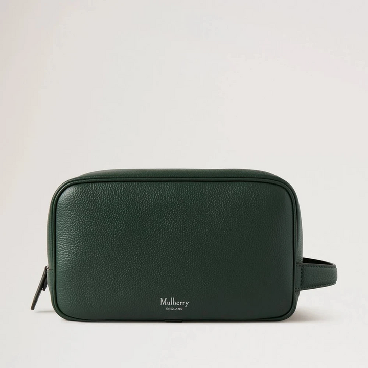 Mulberry Heritage Wash Case Mulberry Green