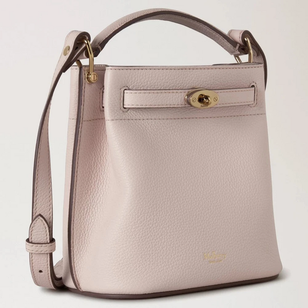 Mulberry Mini Islington Bucket Small Classic Grain Blossom Pink