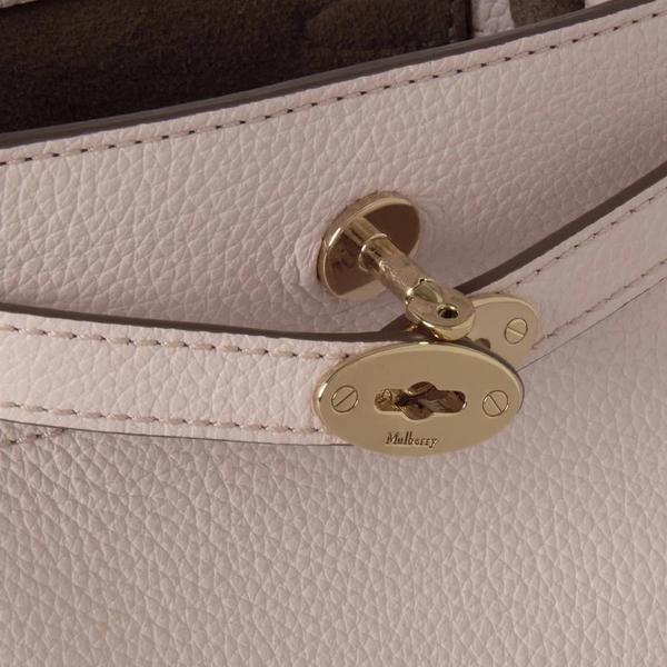 Mulberry Mini Islington Bucket Small Classic Grain Blossom Pink