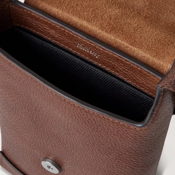 Mulberry Chiltern Phone Pouch Oak Natural Vegetable Tanned