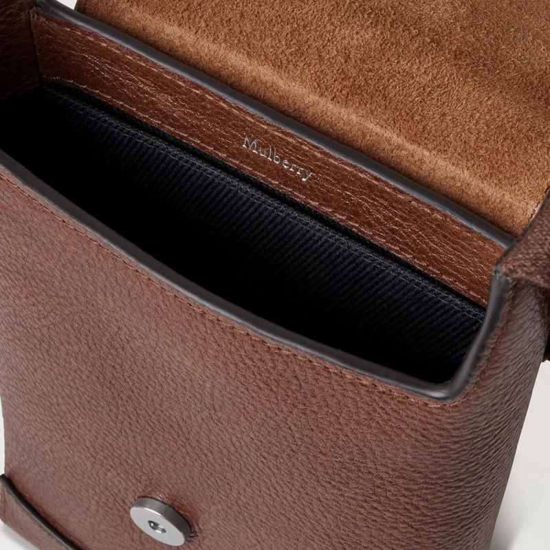 Mulberry Chiltern Phone Pouch Oak Natural Vegetable Tanned