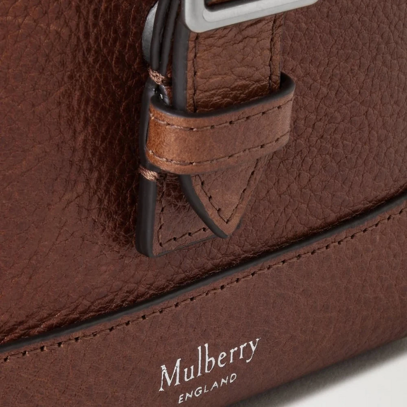 Mulberry Chiltern Phone Pouch Oak Natural Vegetable Tanned