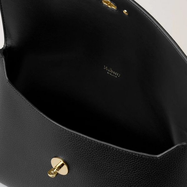 Mulberry Large Darley Cosmetic Pouch Black Small Classic Grain
