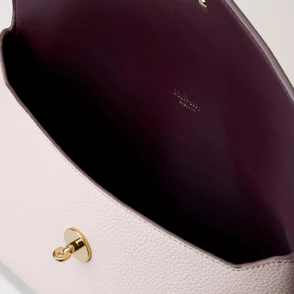 Mulberry Large Darley Cosmetic Pouch Blossom Pink Small Classic Grain