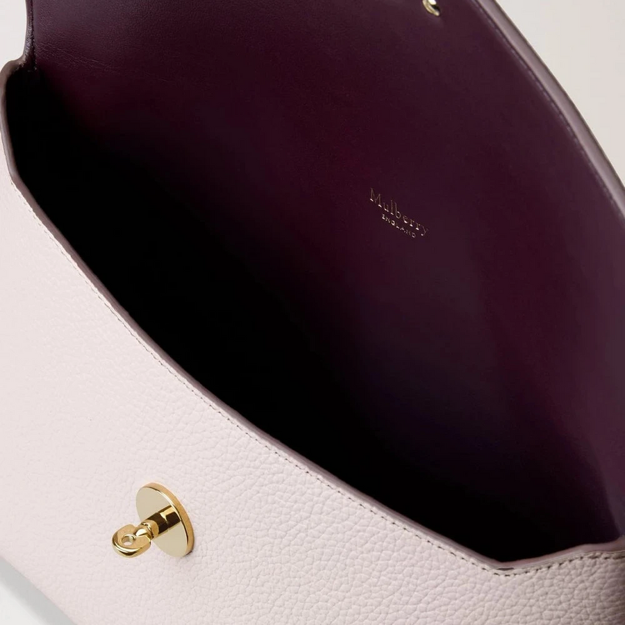 Mulberry Large Darley Cosmetic Pouch Blossom Pink Small Classic Grain