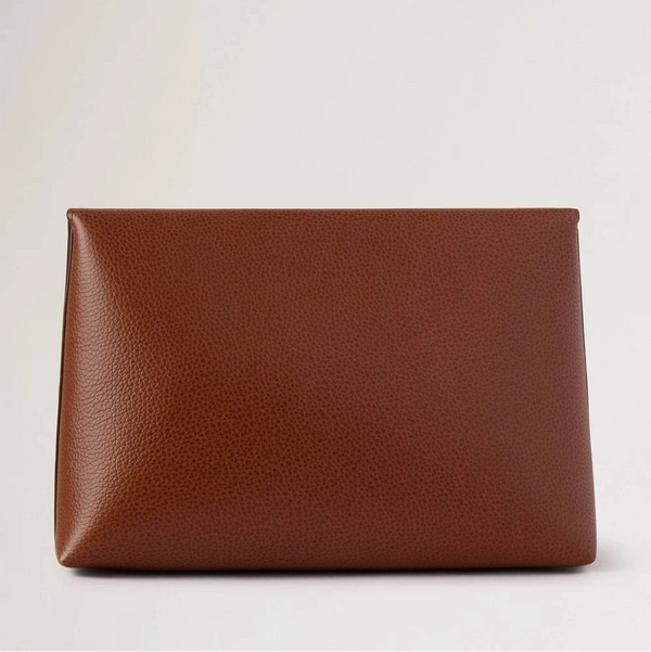 Mulberry Large Darley Cosmetic Pouch Oak Small Classic Grain