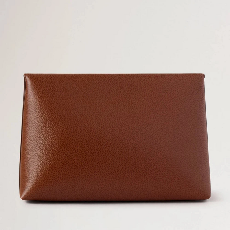 Mulberry Large Darley Cosmetic Pouch Oak Small Classic Grain