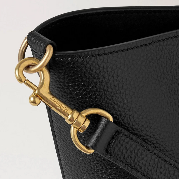 Mulberry Mini Bayswater Tote Small Classic Grain Black