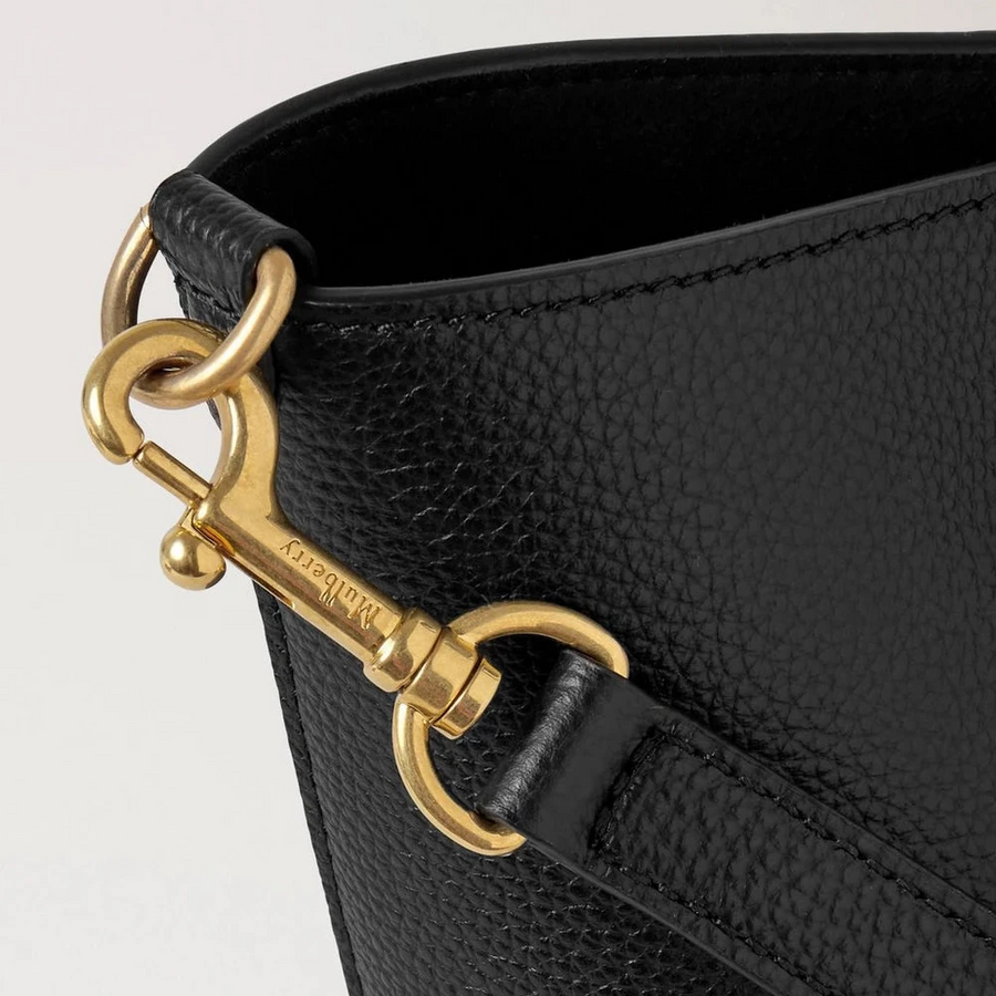 Mulberry Mini Bayswater Tote Small Classic Grain Black