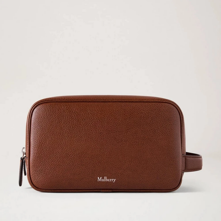 Mulberry Heritage Wash Case Two Tone Oak