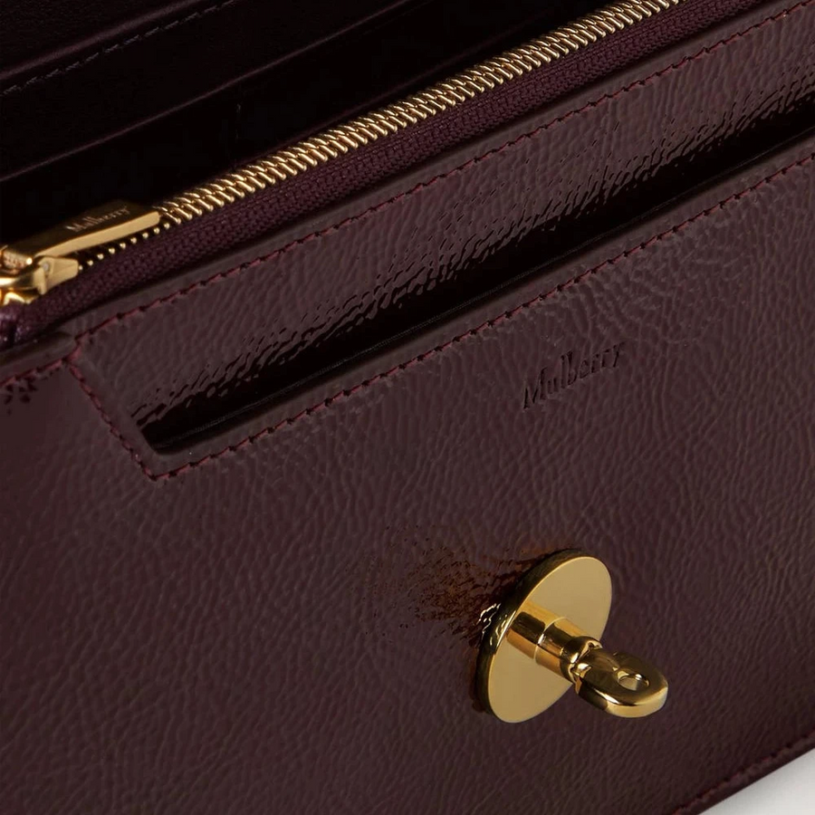 Mulberry Klein Darley Diep Auberginepatent