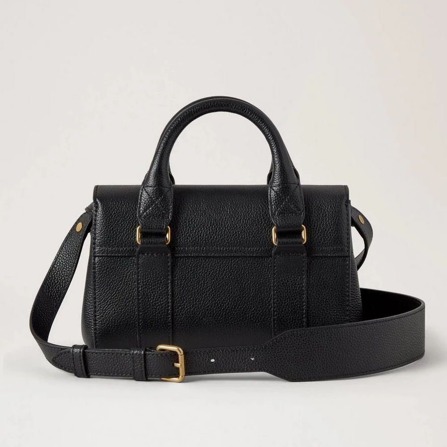 Mulberry Mini Heritage Bayswater Small Classic Grain Black