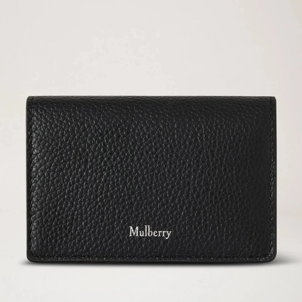 Mulberry Continental Business Card Case Zwart 