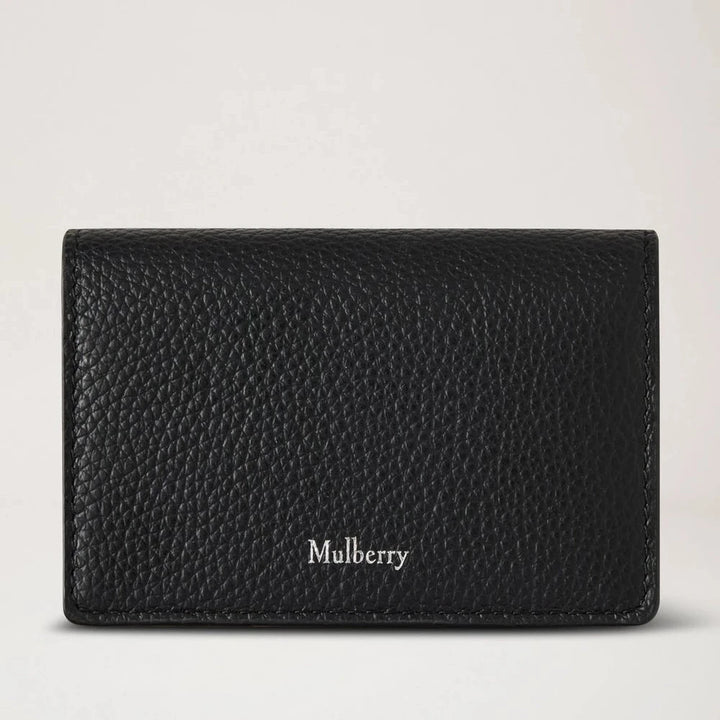 Mulberry Continental Business Card Case Zwart 
