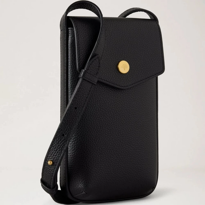 Mulberry Press Stud Phone Pouch Black
