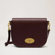 Mulberry Kleine Darley Satchel Oxblood Small Classic Grain 